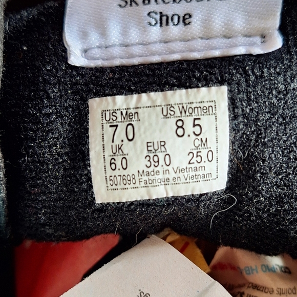 Vans Neon Fire High Tops - Picture 5 of 6